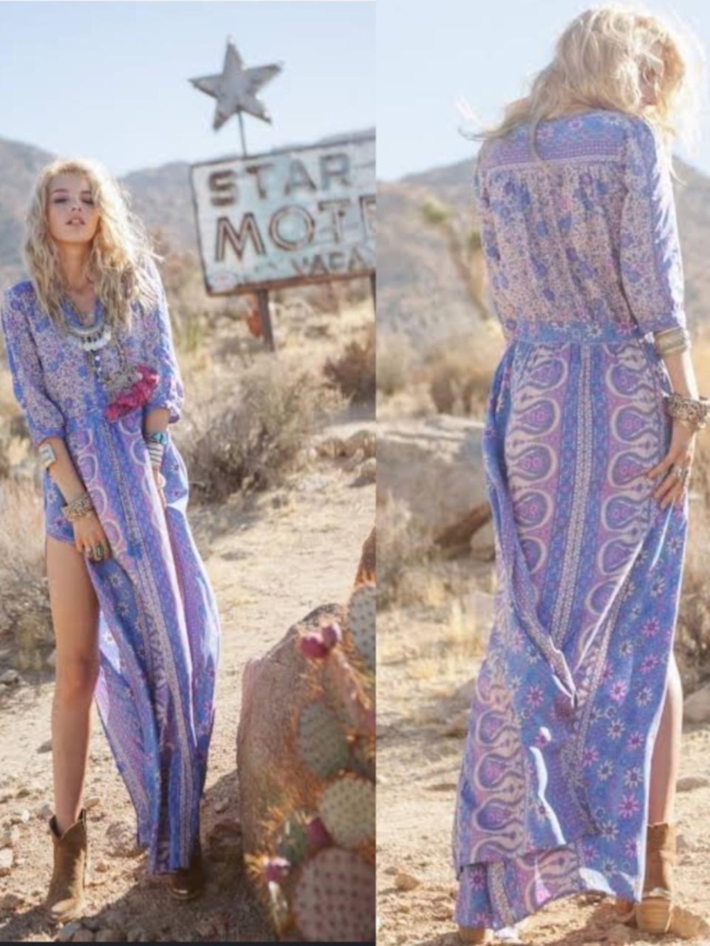 Spell & the Gypsy Collective Boho Blossom “Vintage” Gown Maxi Dress